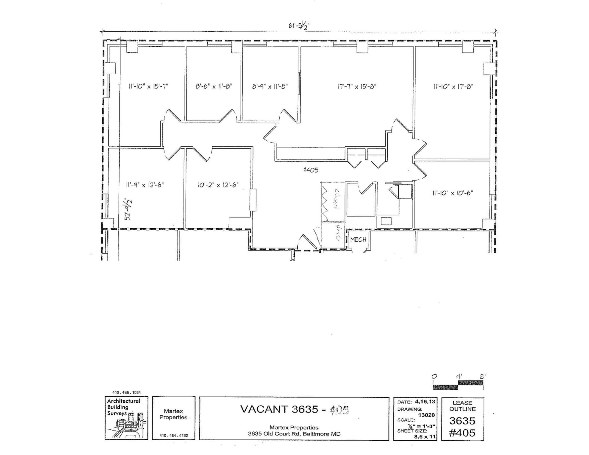 3635 Old Court Rd, Pikesville, MD for lease Floor Plan- Image 1 of 1
