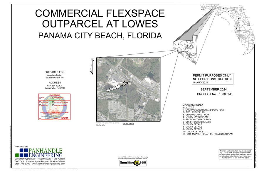 11697 Panama City Beach Pkwy Pky, Panama City Beach, FL for lease - Site Plan - Image 2 of 2