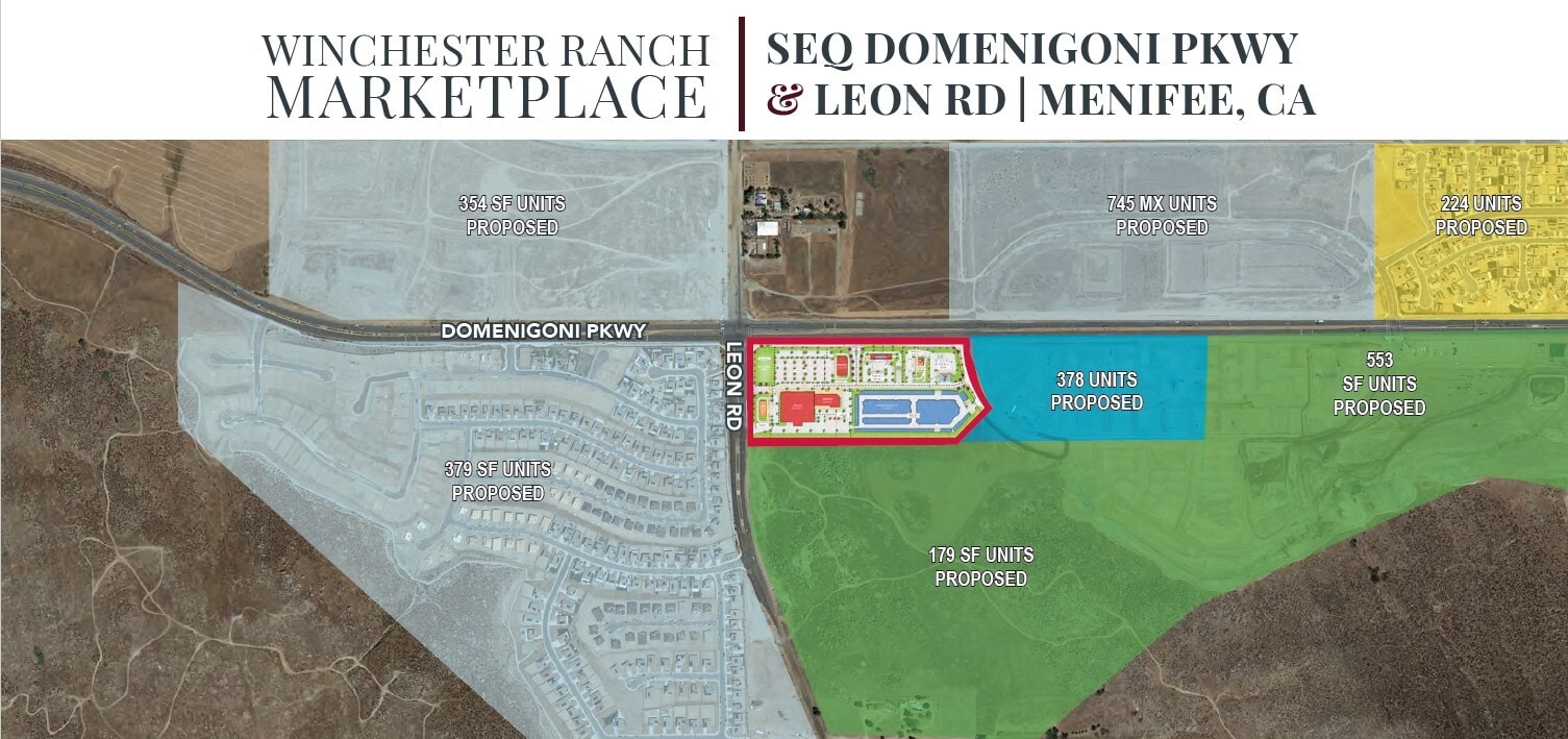 SEC Domenigoni Rd & Leon Rd, Winchester, CA for lease Building Photo- Image 1 of 10