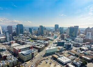 651 Thomas L Berkley Way, Oakland, CA - AERIAL map view