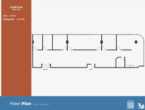 2000 Alameda de las Pulgas, San Mateo, CA for lease Floor Plan- Image 1 of 1