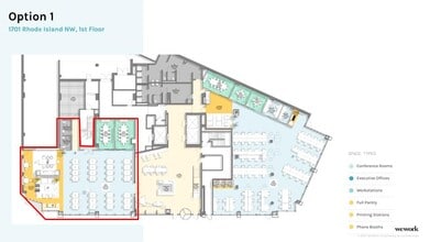 1701 Rhode Island Ave NW, Washington, DC for lease Floor Plan- Image 1 of 1