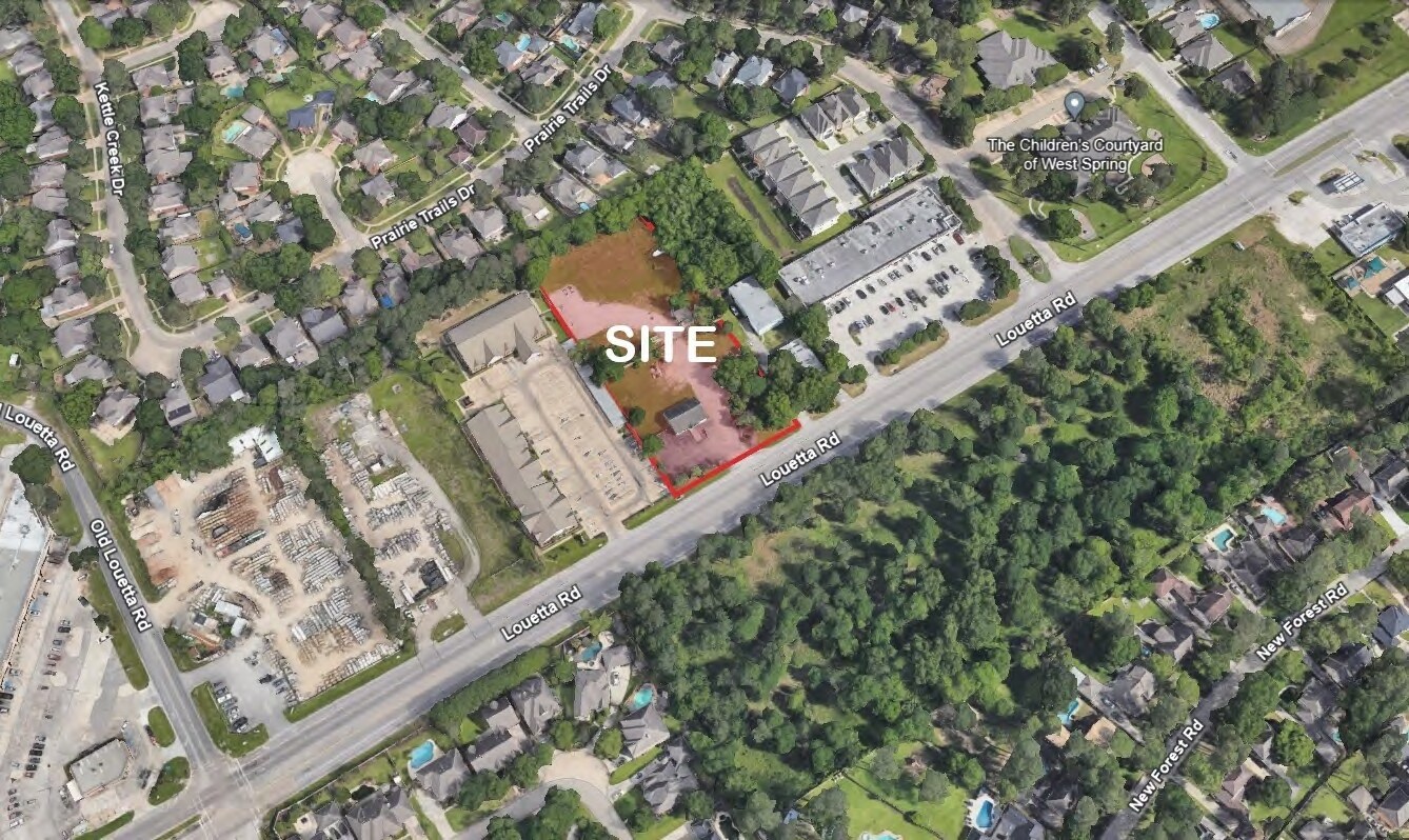 9312 Louetta Rd, Spring, TX for sale Aerial- Image 1 of 1