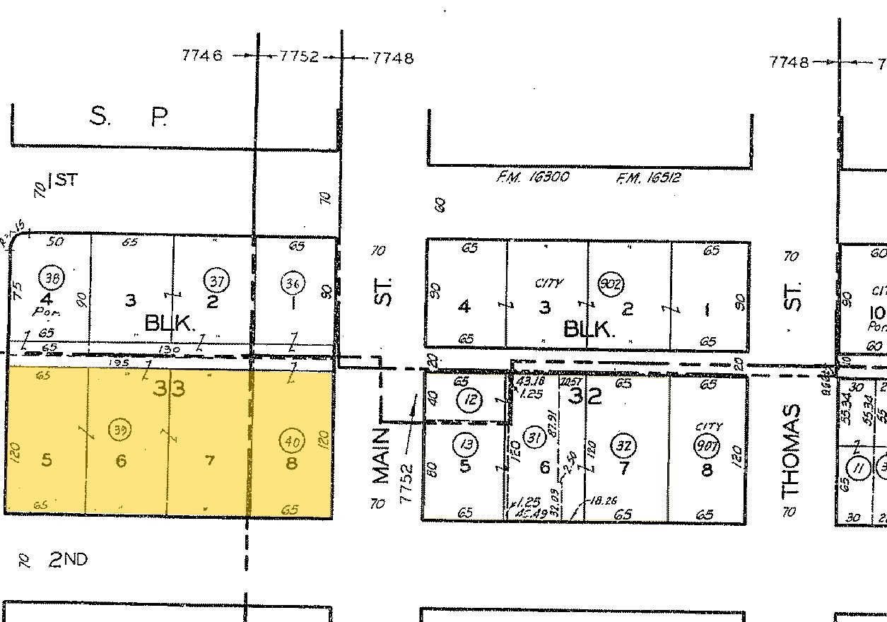 301-321 W 2nd St, Pomona, CA for sale Plat Map- Image 1 of 1