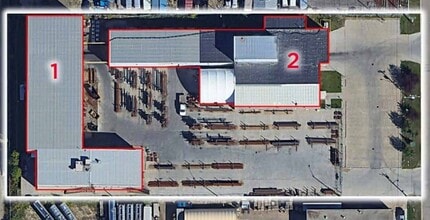 7504 52 St NW, Edmonton, AB - AERIAL  map view