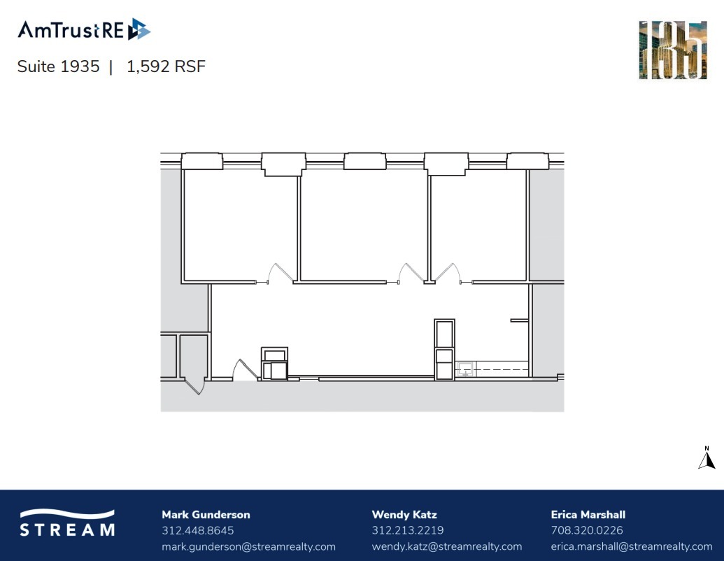 135 S LaSalle St, Chicago, IL for lease Floor Plan- Image 1 of 1