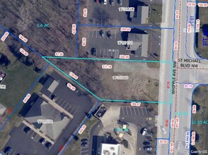 3445 Whipple Ave NW, Canton, OH - Aerial map view