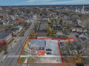 1041 Starkweather Ave, Cleveland, OH - AERIAL map view