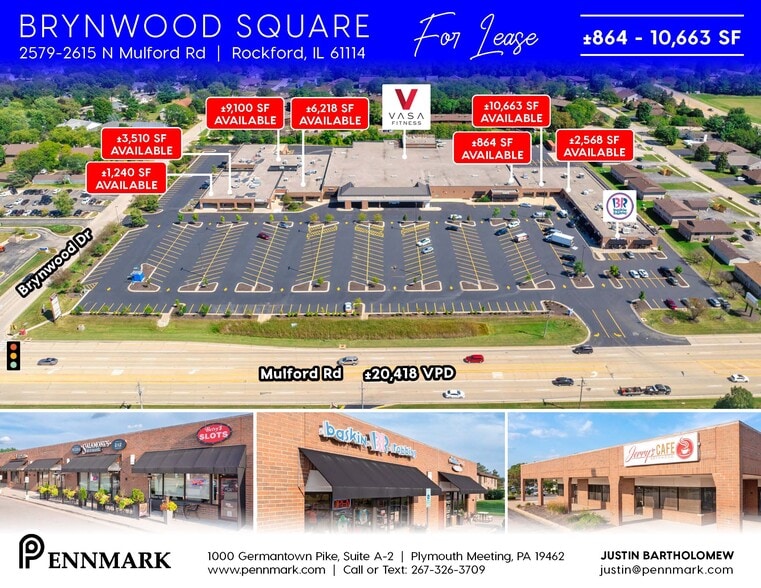Brynwood Square Shopping Center - Storefront Property