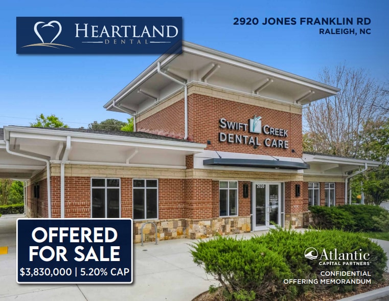 2920 Jones Franklin Rd, Raleigh, NC for sale - Building Photo - Image 1 of 5