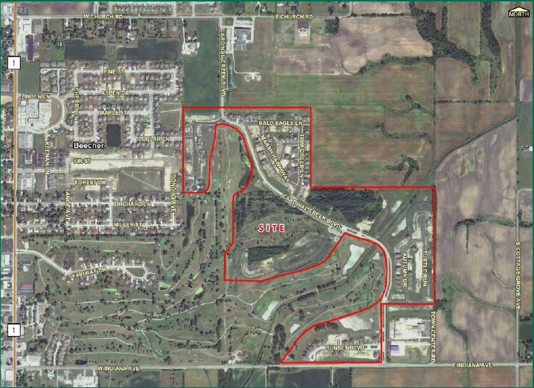 E Indiana Ave, Beecher, IL for sale - Building Photo - Image 2 of 3