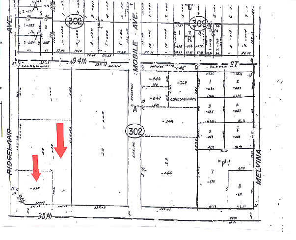 6310-6356 W 95th St, Oak Lawn, IL for lease - Plat Map - Image 2 of 19