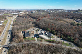 201 S Johnson Rd, Houston, PA - aerial  map view