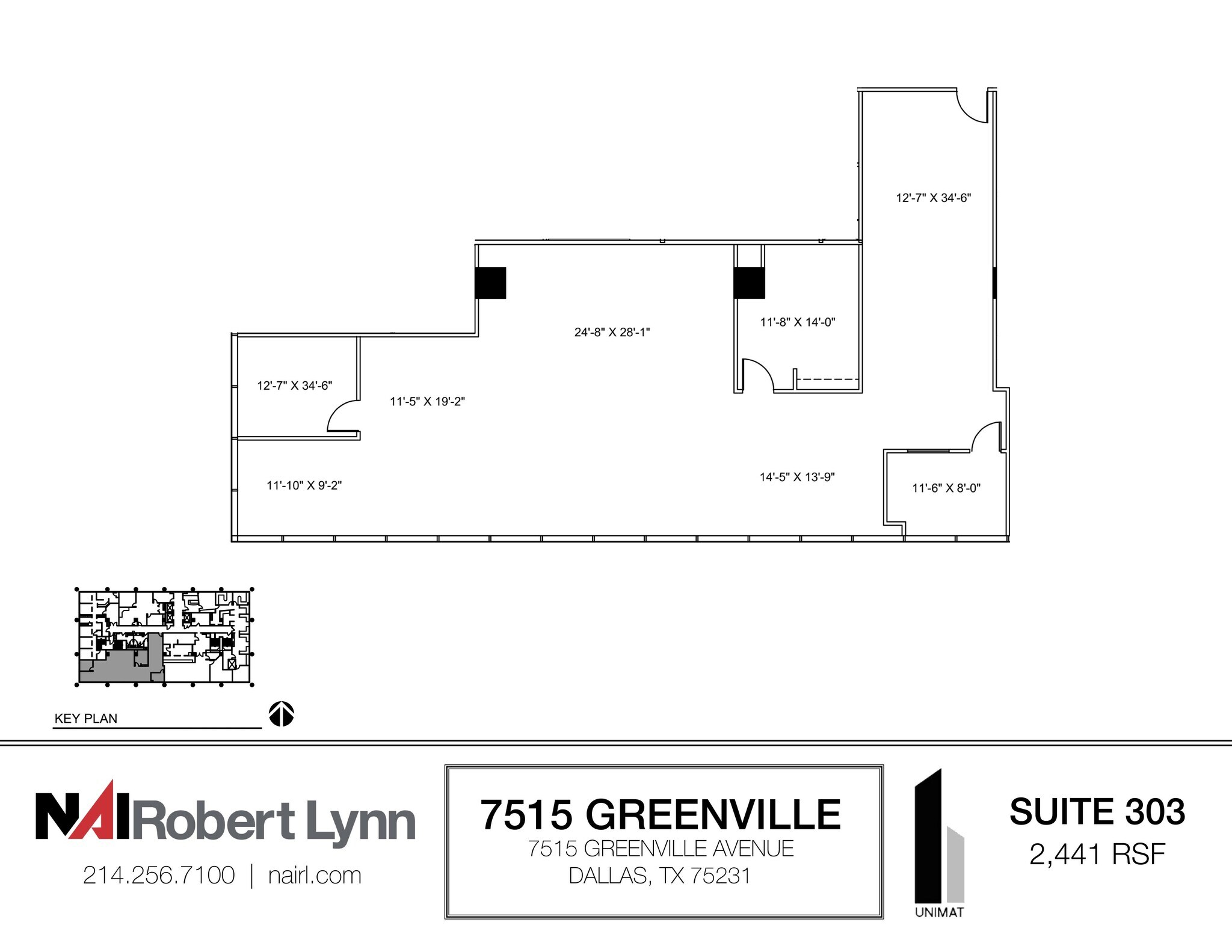 7515 Greenville Ave, Dallas, TX for lease Floor Plan- Image 1 of 1