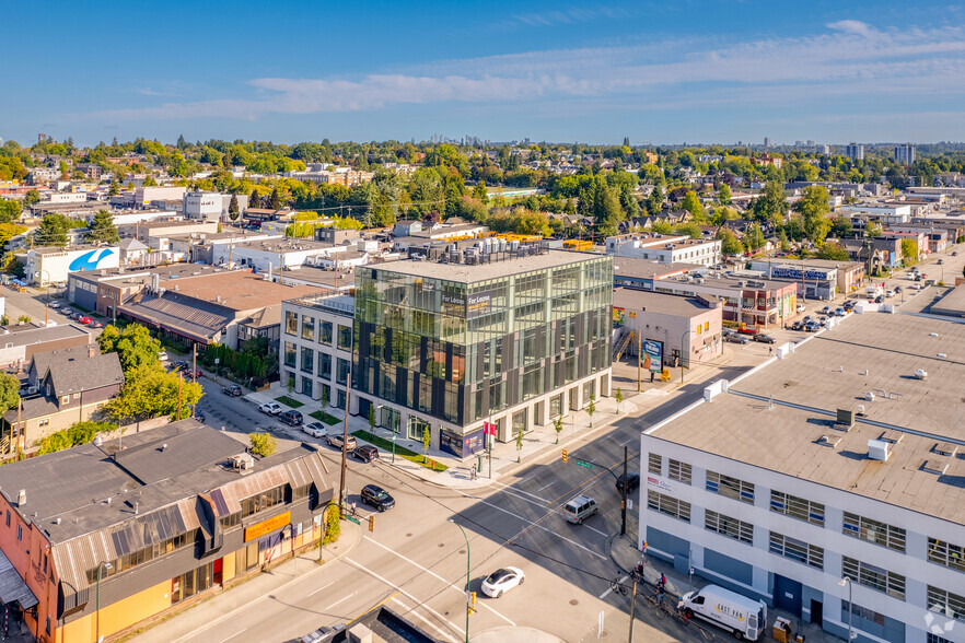 1308-1310 Adanac St, Vancouver, BC for lease - Aerial - Image 2 of 6