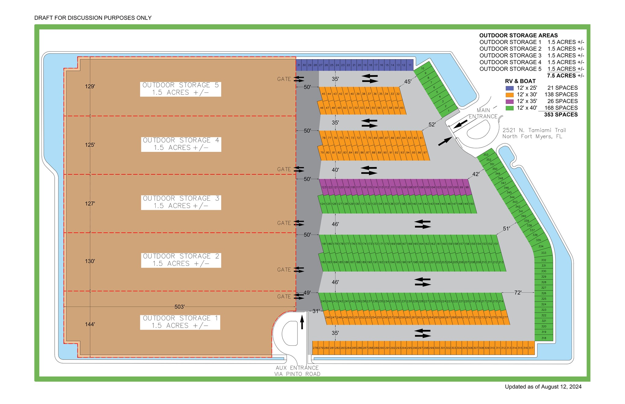 2521 N Tamiami Trl, North Fort Myers, FL for lease Site Plan- Image 1 of 7