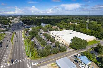 610-620 E Brandon Blvd, Brandon, FL - aerial  map view