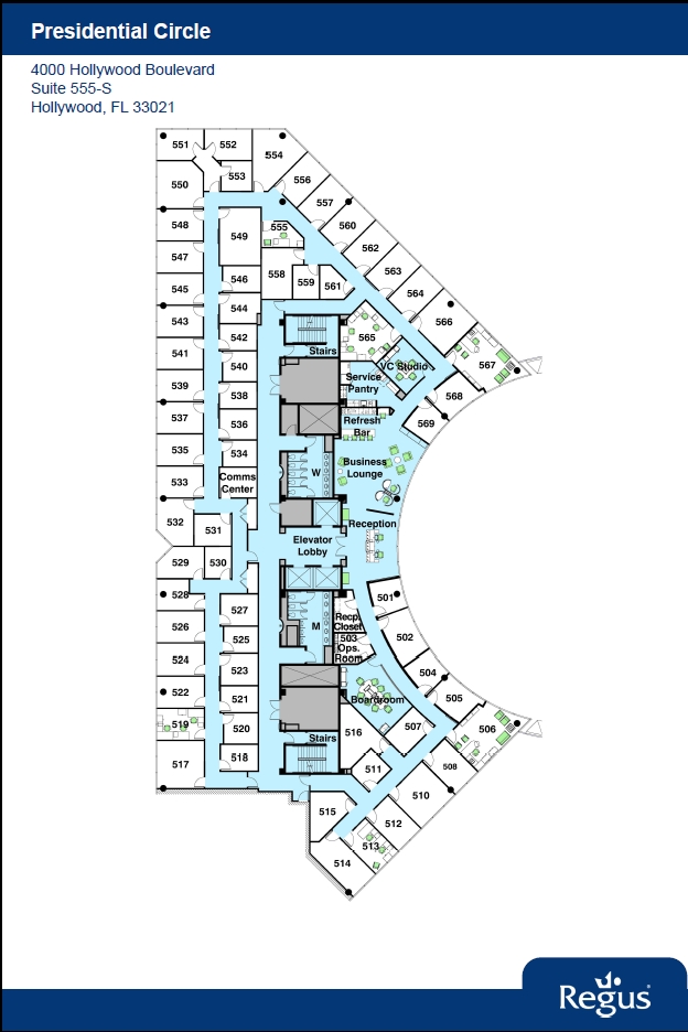 4000 Hollywood Blvd, Hollywood, FL for lease Floor Plan- Image 1 of 1