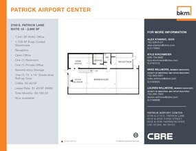 2700 E Patrick Ln, Las Vegas, NV for lease Floor Plan- Image 1 of 1