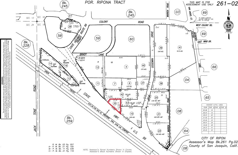 904 Frontage Rd, Ripon, CA 95366 Land for Sale