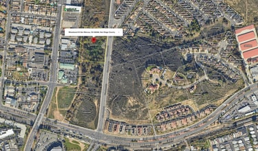 Woodward St & Vineyard Rd, San Marcos, CA - AERIAL  map view