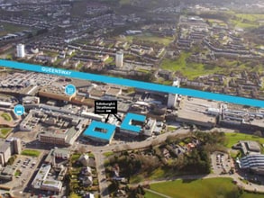 Cornwall St, East Kilbride, SLK - AERIAL  map view