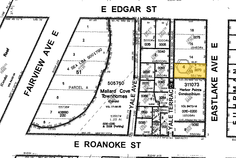 2621 E Eastlake Ave, Seattle, WA for sale - Plat Map - Image 3 of 3