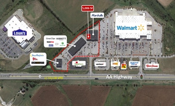 191-219 Wal Mart Way, Maysville, KY - AERIAL map view