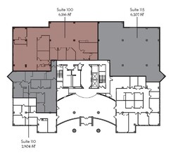 12647 Olive Blvd, Creve Coeur, MO for lease Floor Plan- Image 1 of 1