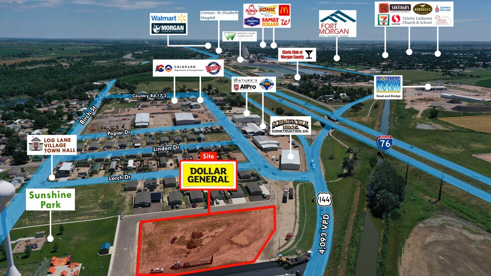 100 Elm, Log Lane Village, CO 80705 Dollar General Plus Primary