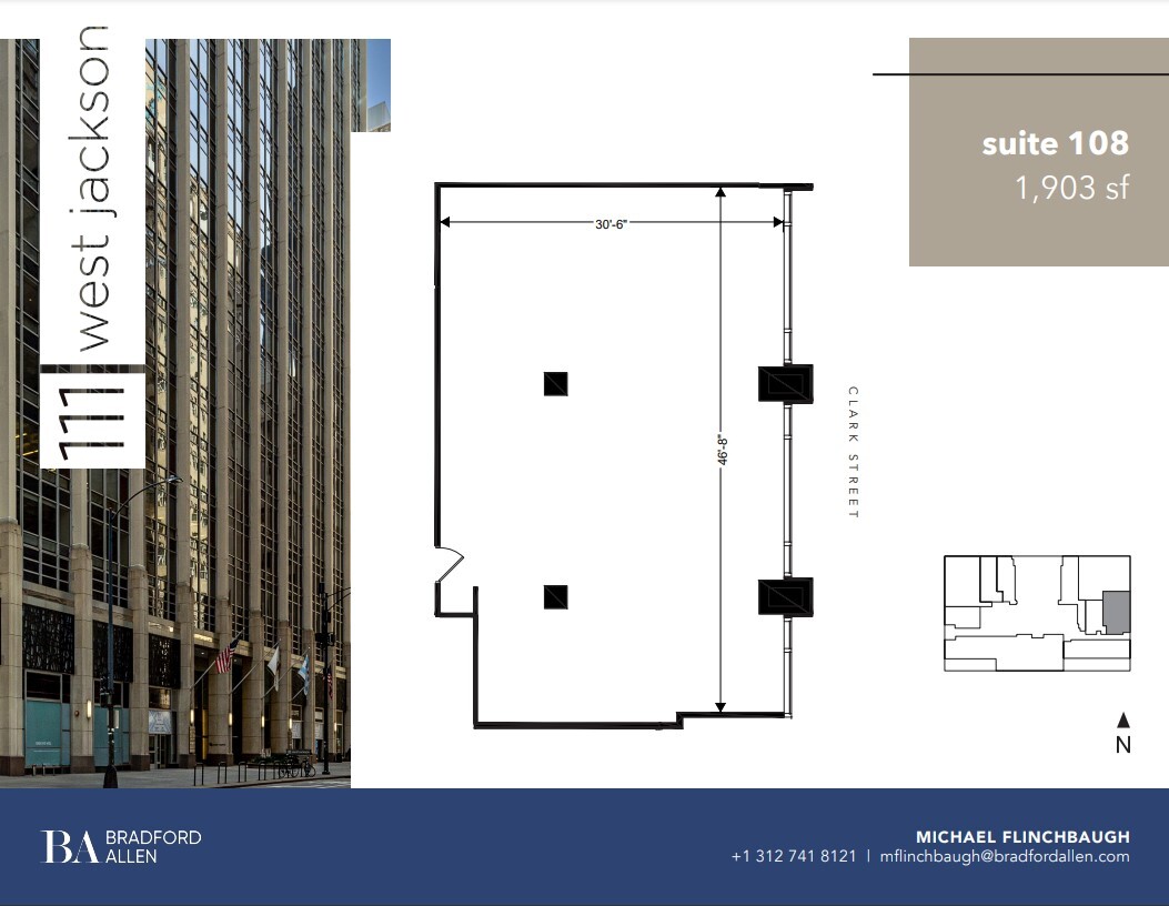 111 W Jackson Blvd, Chicago, IL for lease Floor Plan- Image 1 of 1