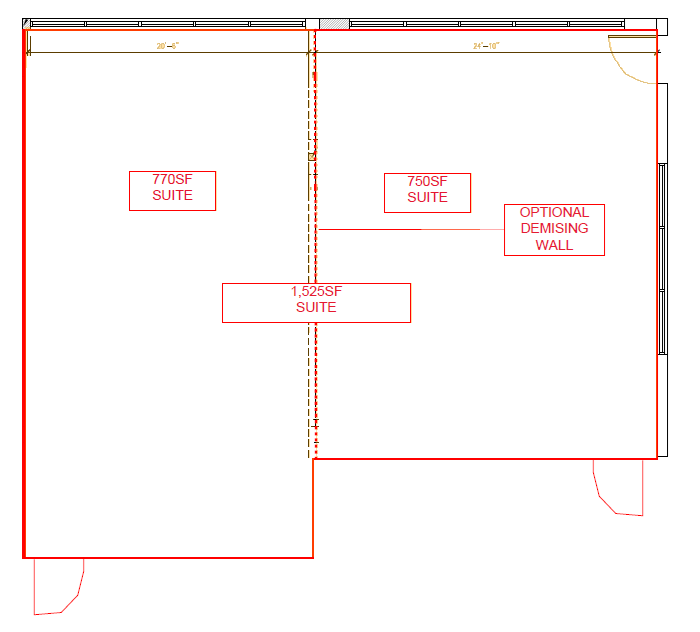 2410 San Ramon Valley Blvd, San Ramon, CA for lease Floor Plan- Image 1 of 1