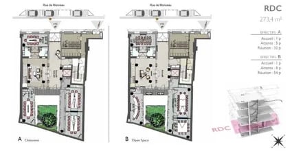 52 Rue De Monceau, Paris for lease Floor Plan- Image 1 of 1