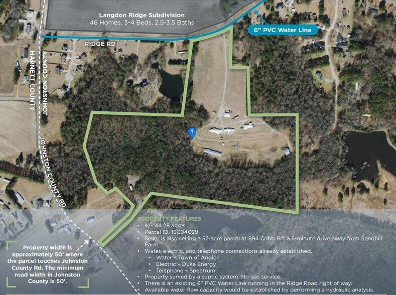 1317 Ridge Rd, Angier, NC 27501 Land for Sale
