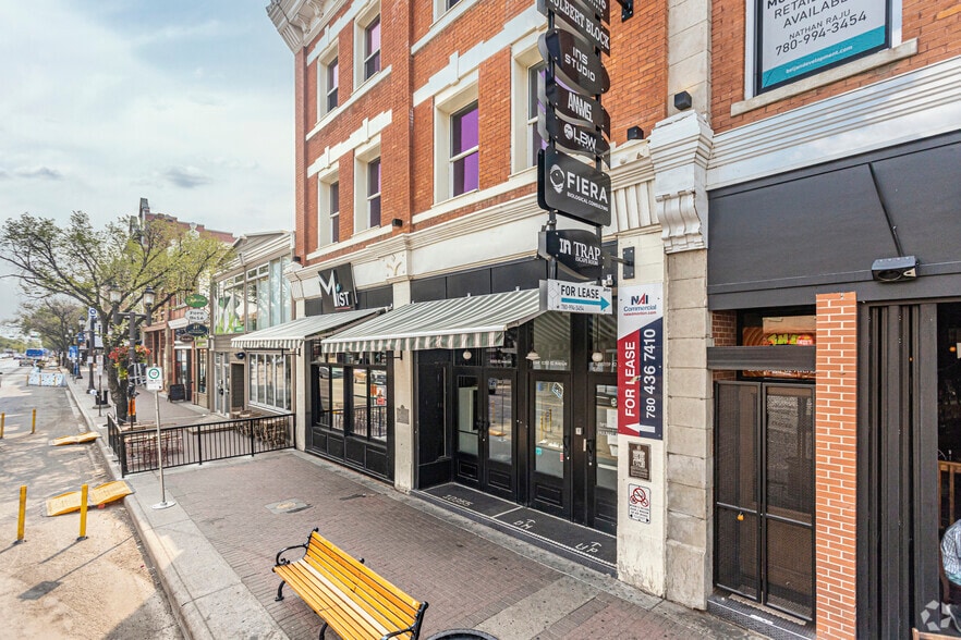 10355-10357 Whyte Av NW, Edmonton, AB for lease - Building Photo - Image 3 of 5