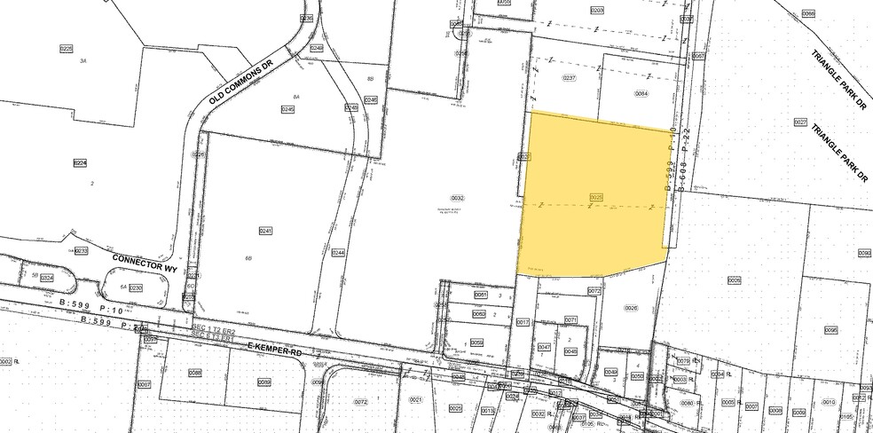 11717-11725 Chesterdale Rd, Springdale, OH for lease - Plat Map - Image 2 of 12