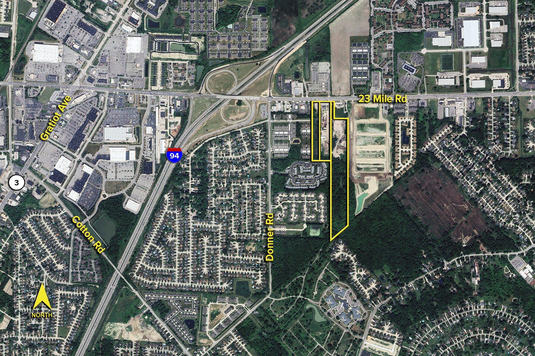 29430-29500 23 Mile Rd, Chesterfield, MI for sale Building Photo- Image 1 of 2