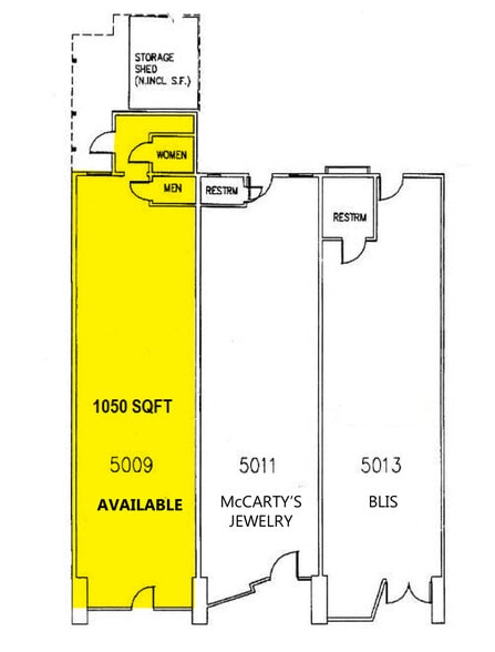 5009 E 2nd St, Long Beach, CA for lease - Site Plan - Image 2 of 4