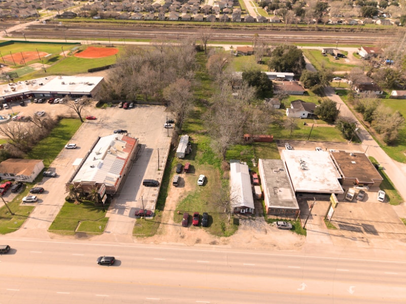 4627 Avenue H, Rosenberg, TX for sale Aerial- Image 1 of 4