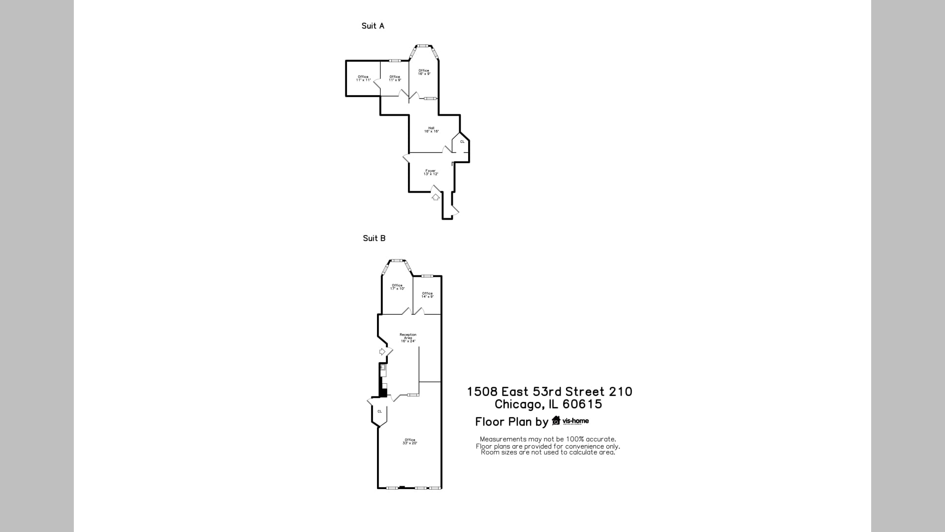 1508-1512 E 53rd St, Chicago, IL for lease Floor Plan- Image 1 of 3