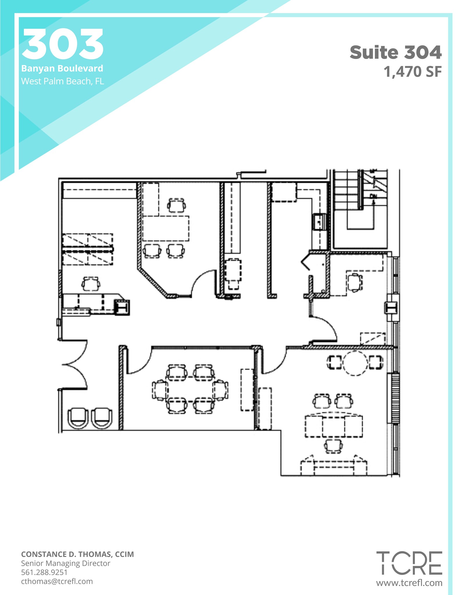 303 Banyan Blvd, West Palm Beach, FL for lease Site Plan- Image 1 of 1