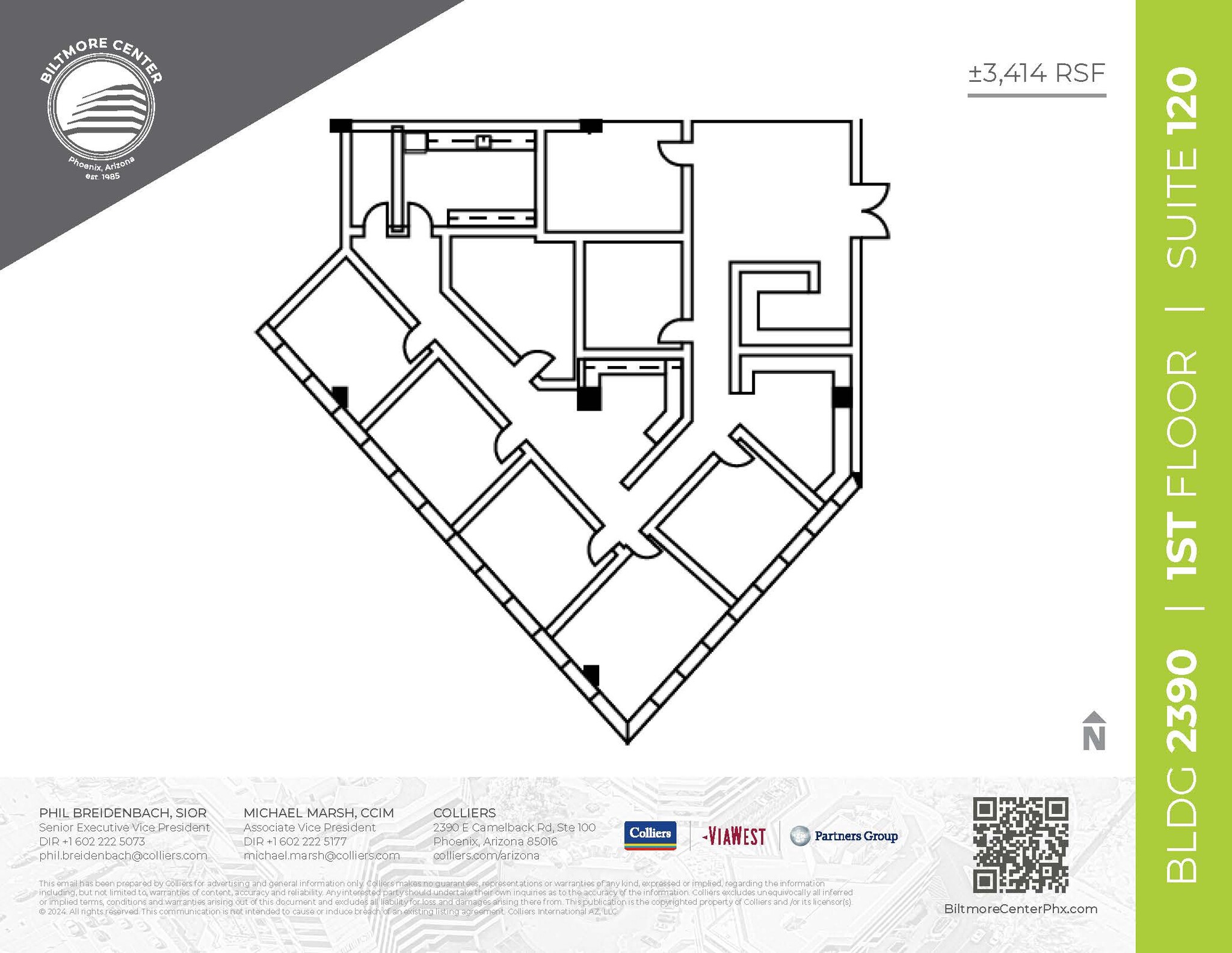 2398 E Camelback Rd, Phoenix, AZ for lease Floor Plan- Image 1 of 1