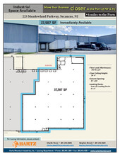 225 Meadowlands Pky, Secaucus, NJ for lease Floor Plan- Image 1 of 1