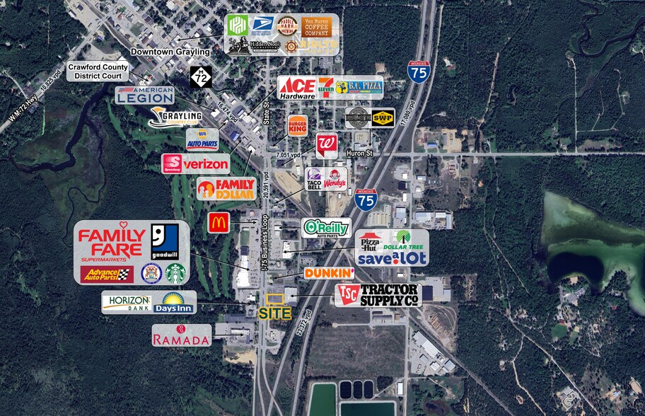 2475 S I 75 Business Loop, Grayling, MI for sale - Primary Photo - Image 1 of 1