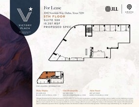 3030 Nowitzki Way, Dallas, TX for lease Floor Plan- Image 1 of 1