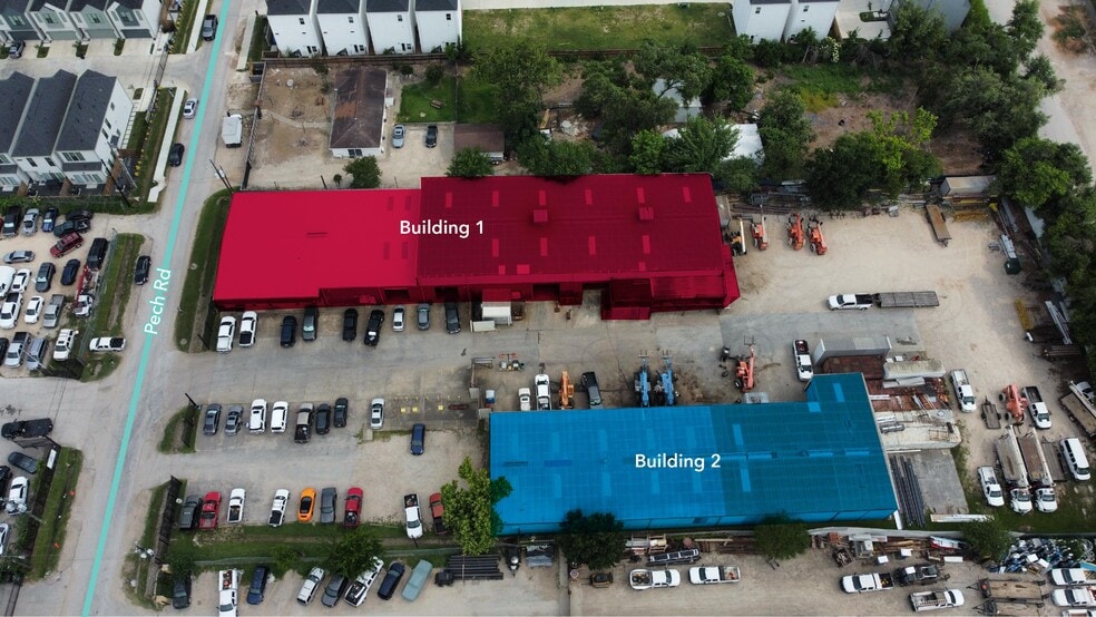 2216 Pech Rd, Houston, TX for sale - Aerial - Image 2 of 4