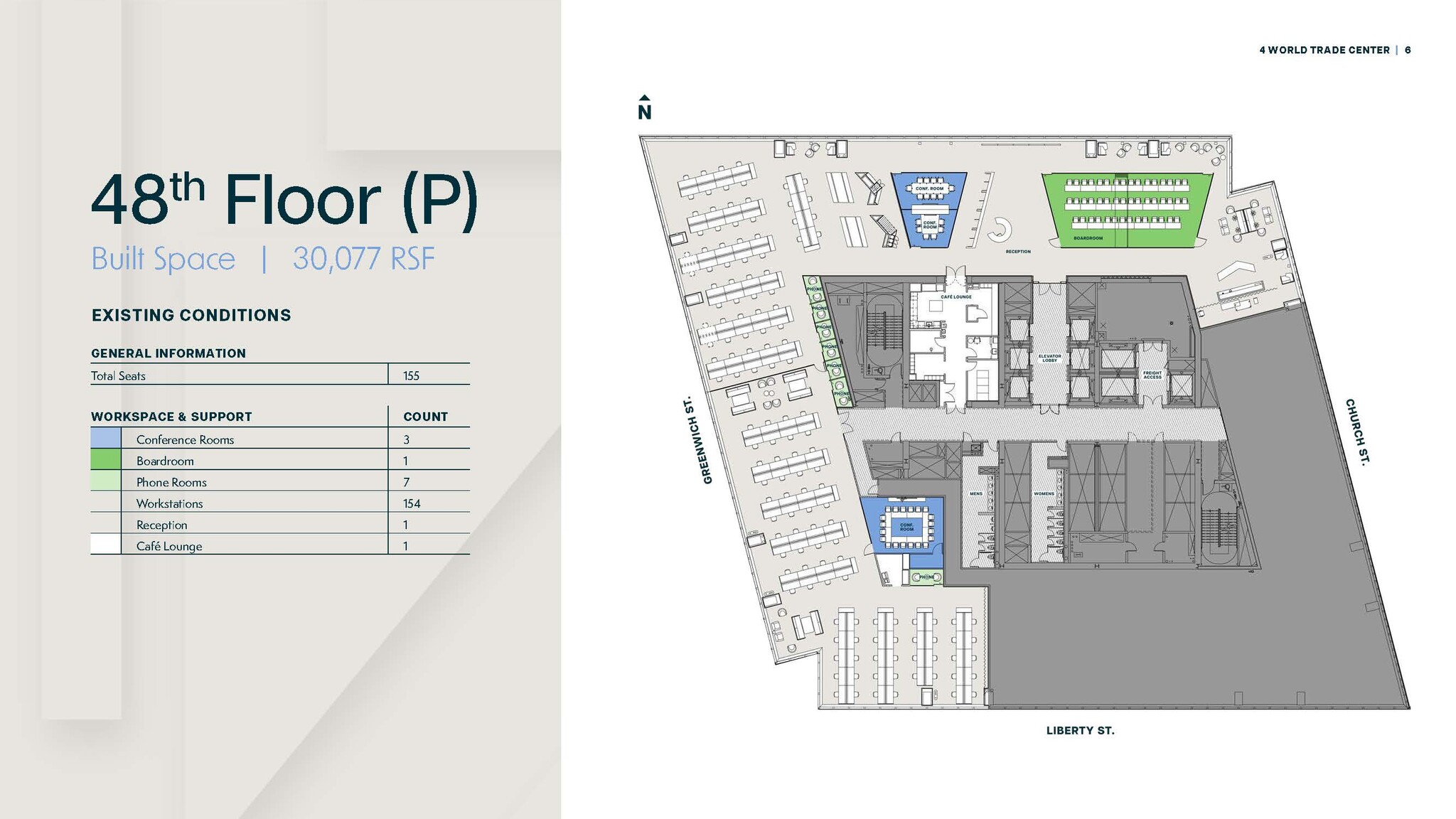 4 World Trade Center, New York, NY for lease Floor Plan- Image 1 of 1