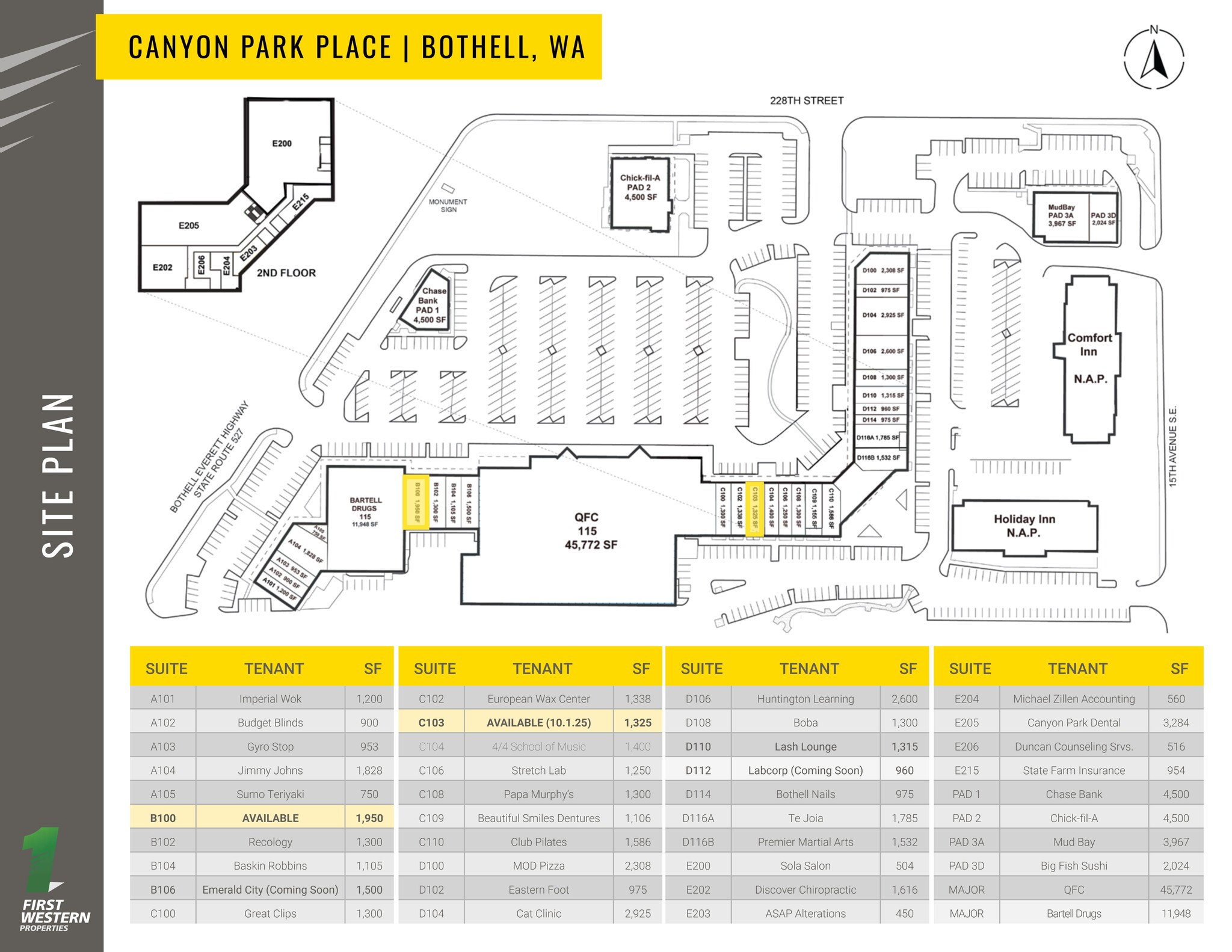 22833 Bothell-Everett Hwy, Bothell, WA for lease Site Plan- Image 1 of 1