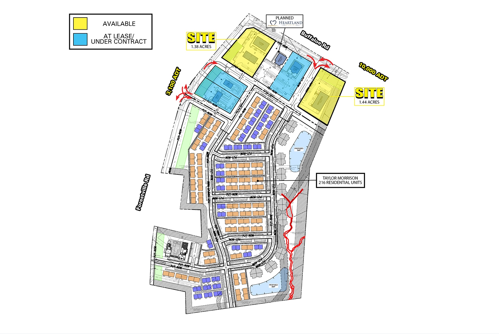 Buffaloe Rd And Forestville Rd, Raleigh, NC 27616 for Lease