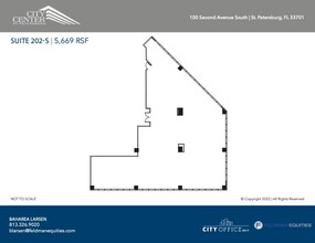 100 2nd Ave S, Saint Petersburg, FL for lease Floor Plan- Image 2 of 2